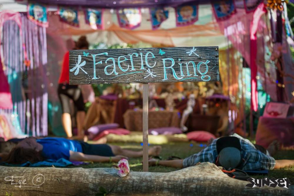 Sunset Campout Faerie Ring